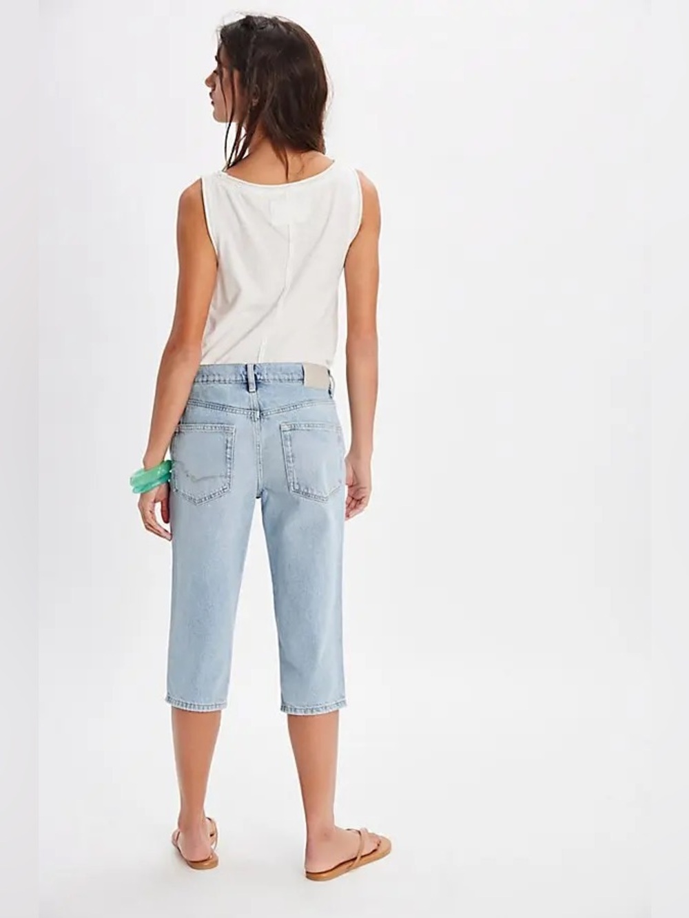 New Free People We The Free Sun City Capris Size 28 - Picture 4 of 9